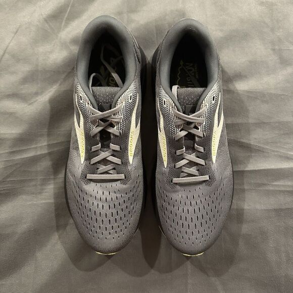 Brooks Ghost 16 Sneakers Mens 10.5 D Primer Gray Lime 1104181D040 Road Running main image 10
